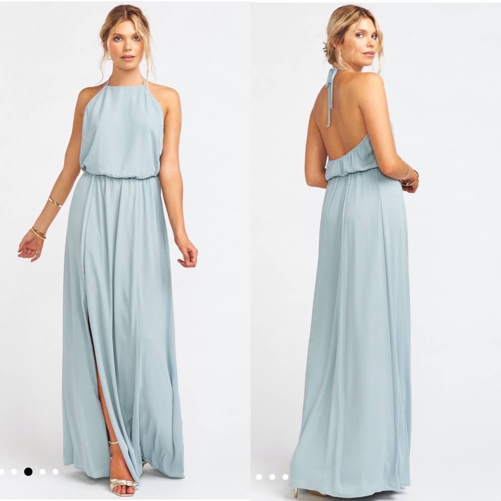 NWOT Show Me Your Mumu Heather Halter Dress XL